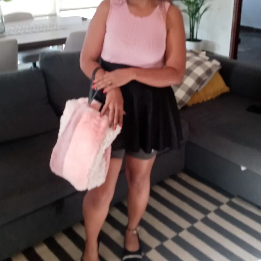 Michael kors pink sleeveless sweater